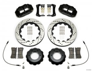 Toyota Tacoma Brake Kit - Front - Wilwood - Narrow Superlite 6R + 14in Drilled Rotor - Black - `05-`15