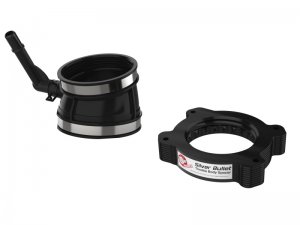 Chevrolet Corvette Throttle Body Spacer - aFe - Silver Bullet - Black - `20-`25