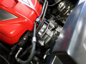 Chevrolet Corvette Throttle Body Spacer - aFe - Silver Bullet - Black - `20-`25