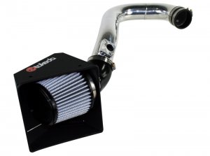 Subaru Outback Performance Air Intake - aFe - Stage-2 Cold Air Intake System w/ Pro DRY S Filter - Polished - `10-`12