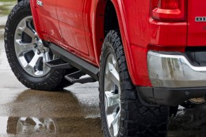 Dodge Ram TRX Running Boards - SRL2 Adj Aluminum Step - Crew Cab - Ram 1500 (19-24)/1500 TRX (21-24)