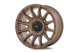 Custom Wheel 90 Series Wheel - One-Piece - Bronze | 20x9 | 6x135 | 0mm - Rough Country Custom Wheel 90 Series Wheel - One-Piece - Bronze | 20x9 | 6x135 | 0mm - Rough Country