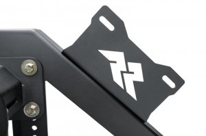 Jeep Wrangler JK Rear Bumper w/Swing Out Tire Carrier - Rear - Rugged Ridge - XOR - Black - `07-`18