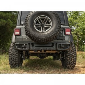 Jeep Wrangler JL Bumper - Rear - Rugged Ridge - Spartacus - Black - `18-`21