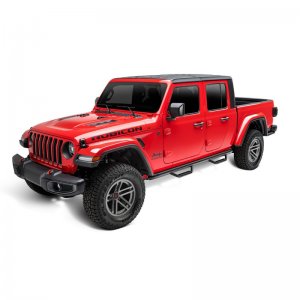 Jeep Gladiator Nerf Bars - Side Step - Rugged Ridge - Spartan - Black - `20-`22