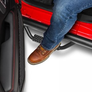 Jeep Gladiator Nerf Bars - Side Step - Rugged Ridge - Spartan - Black - `20-`22