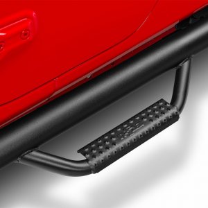 Jeep Gladiator Nerf Bars - Side Step - Rugged Ridge - Spartan - Black - `20-`22