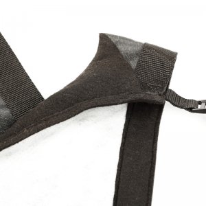 Jeep Wrangler JK Hood Bra - Rugged Ridge - Black - `07-`18