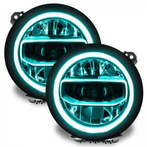 Jeep Gladiator DRL Headlight Upgrade Kit - ORACLE Lighting - ColorSHIFT - BC1 Controller - RGB+W
