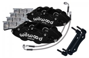 Porsche 911 Brake Kit - Front - Wilwood - Superlite - Black - `69-`83