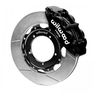 Porsche 911 Brake Kit - Front - Wilwood - Superlite Rotors + Superlite Pads + Superlite Caliper Covers - Black - `69-`74