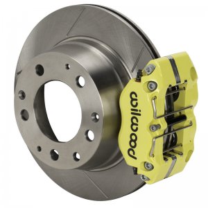 Porsche 911 Brake Kit - Rear - Wilwood - Dynapro Brake Kit 3in MT Slotted - Yellow - `69-`83