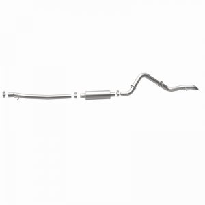 Jeep Wrangler JK Cat-Back Exhaust System - Driver Side Rear - Magnaflow - Rock Crawler Series - 3.6L - `12-`14