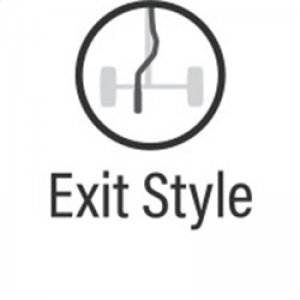 Jeep Wrangler JK Cat-Back Exhaust System - Driver Side Rear - Magnaflow - Rock Crawler Series - 3.6L - `12-`14