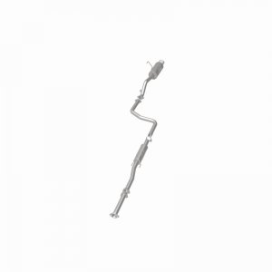 Honda Civic Performance Exhaust - Single Straight Passenger Side Rear - Magnaflow - Street Series Cat-Back - Polished - 1.6L - `92-`00