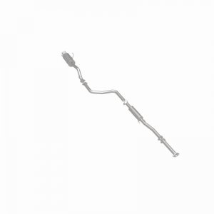 Honda Civic Performance Exhaust - Single Straight Passenger Side Rear - Magnaflow - Street Series Cat-Back - Polished - 1.6L - `92-`00