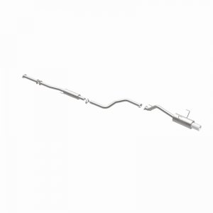 Honda Civic Performance Exhaust - Single Straight Passenger Side Rear - Magnaflow - Street Series Cat-Back - Polished - 1.6L - `92-`00