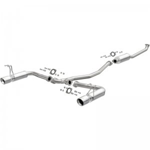 Honda Civic Performance Exhaust - Rear - Magnaflow - Street Series Cat-Back - Polished - 1.5L - `16-`20