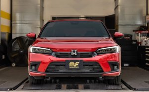 Honda Civic Performance Exhaust - Rear - Magnaflow - NEO Cat-Back - Carbon Fiber - 1.5L - `22-`25