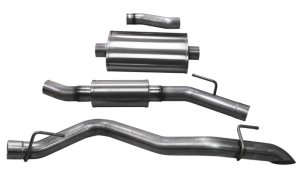 Jeep Gladiator Performance Exhaust - Single Side Exit - CORSA Performance - Cat Back Touring - 3.0in - `20-`25