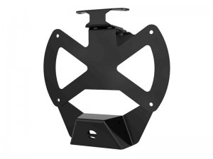 Jeep Wrangler JL License Relocation Kit - ICON - Black - 2018