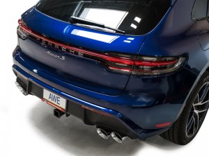 Porsche Macan Performance Exhaust - AWE Tuning - Touring Edition Catback - Chrome Silver - 2.9TT - 2022+