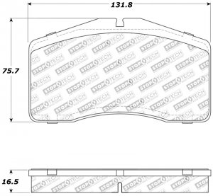 Porsche 911 Brake Pads - Front - Stoptech - Sport - `93-`98