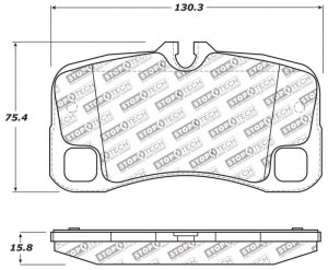 Porsche 911 Brake Pads - Stoptech - Sport - `07-`13
