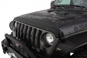 Jeep Wrangler JL Hood Shield - AVS - Aeroskin II - Black - 2018