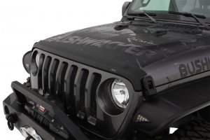 Jeep Wrangler JL Hood Shield - AVS - Aeroskin II - Black - 2018