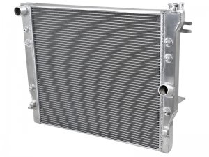 Jeep Wrangler JK Radiator - aFe - BladeRunner Street Series Tube & Fin - Brushed aluminum - V6-3.6L/3.8L - `07-`18