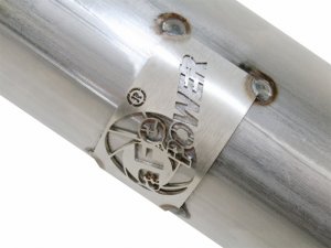 Jeep Wrangler JK Downpipe - aFe - Twisted Steel, Loop Delete - 3.6L - `12-`18