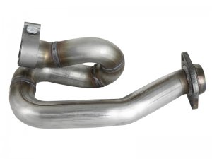 Jeep Gladiator Performance Exhaust - aFe - Twisted Steel Loop Relocation Pipe - 3.6L - `20-`25
