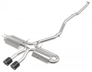 Honda Civic Performance Exhaust - Rear - aFe - Takeda 3