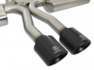 Honda Civic Performance Exhaust - Rear - aFe - Cat Back - Black - 1.5L - `17-`20