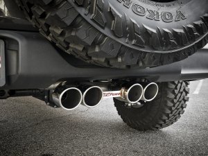 Jeep Wrangler JL Exhaust Cat-Back - Rear - aFe - Rebel Series - 3.6L - `18-`20