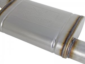 Jeep Gladiator Performance Exhaust - aFe - Apollo GT Series 409 Stainless Steel Cat-Back Exhaust w/ Black Tip - Black - 3.6L - `20-`24