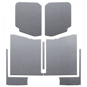 Jeep Gladiator Headliner Kit - DEI - Boom Mat Complete, 7 Piece - Gray - `20-`22