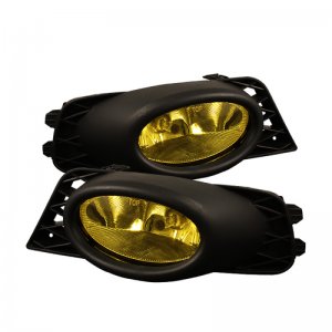 Honda Civic Fog Lights - SPYDER - OEM W/Switch - Yellow - `09-`11