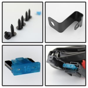 Honda Civic Fog Light - SPYDER - OEM Fog Light w/Switch - Clear - `13-`14