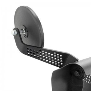 Jeep Wrangler JK Trailline Tube Doors - Front - Go Rhino - Replacement - Black - `07-`18