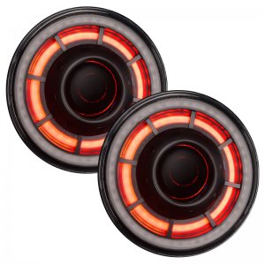 Jeep Wrangler JK Projector Headlights - ORACLE Lighting - ColorSHIFT BiLED - `07-`18