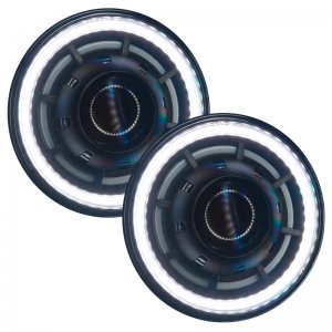 Jeep Wrangler JK Projector Headlights - ORACLE Lighting - ColorSHIFT BiLED - `07-`18