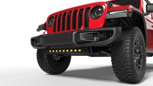 Jeep Gladiator Skid Plate - ORACLE Lighting - With Integrated LED Emitters - Yellow - 2019