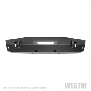 Jeep Wrangler JK Stubby Front Bumper - Front - Westin - WJ2 - Textured Black - `07-`18