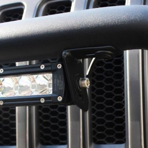 Jeep Wrangler JL LED Brackets - Westin - WJ2 - Textured Black - `18-`22