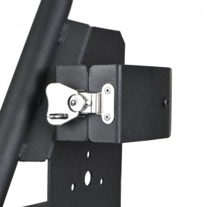 Jeep Gladiator Jack Mount - Front Driver Side - Go Rhino - Hi-Lift Jack - Textured Black - `18-`24