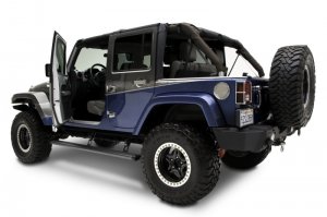 Jeep Wrangler JK PowerStep - AMP Research - Black - `07-`17