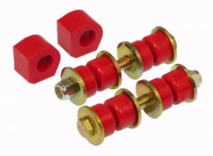 Honda Civic Sway Bar Bushings - Front - Prothane - 16mm - Red - `84-`87