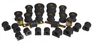 Honda Civic Total Kit - Prothane - Black - `01-`03